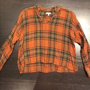 Madewell Burnt Orange Crop